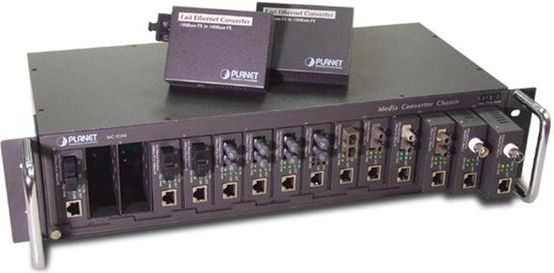 Obudowa serwerowa Planet MC-1500R Obudowa na 15 konwerterów 19"