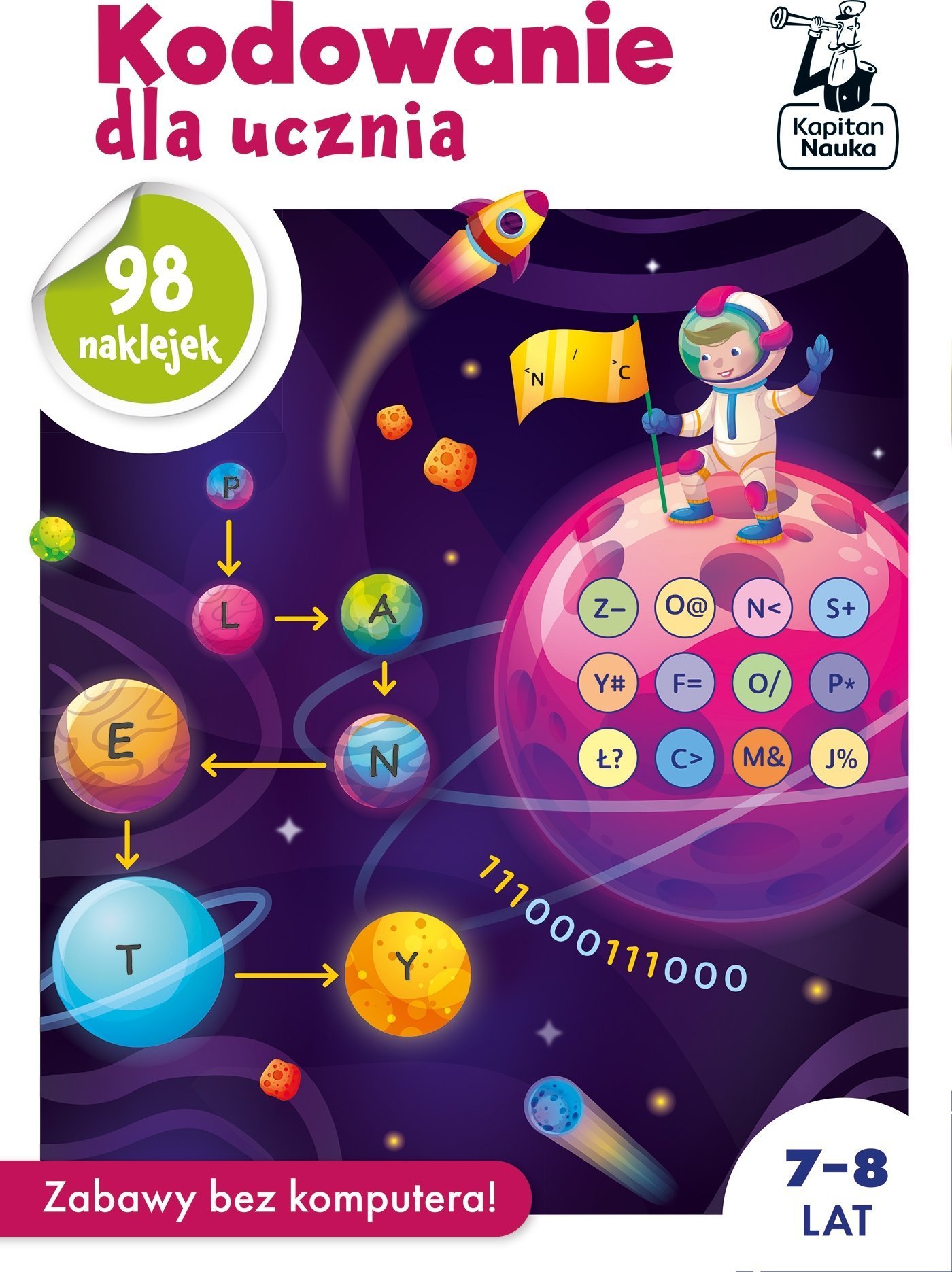 Kapitan Nauka Kapitan Nauka Kodowanie dla ucznia zadania łamigłówki KS0881