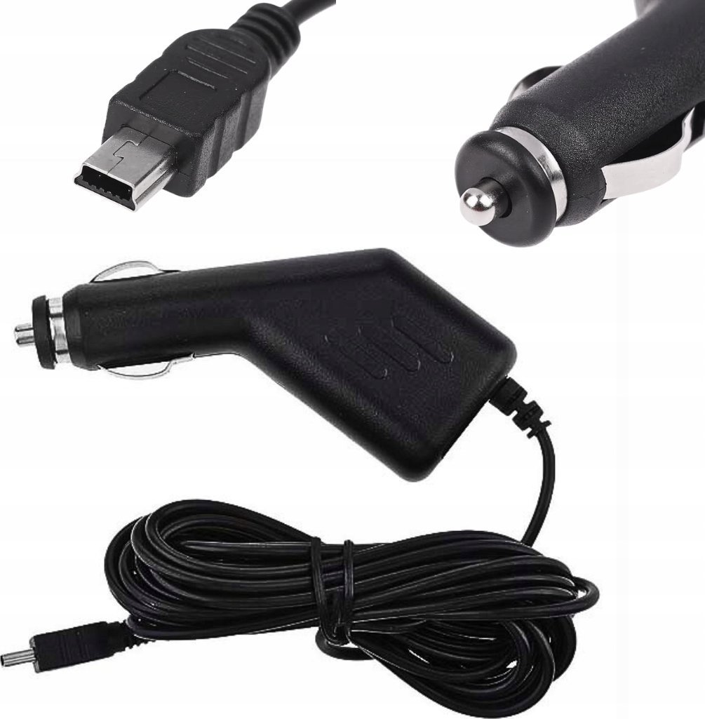 Ładowarka . ECONOMY ŁADOWARKA SAMOCHODOWA MINI USB 400mA 3,5m TRUSTY