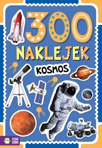 Zielona Sowa 300 naklejek w2 Kosmos 97729