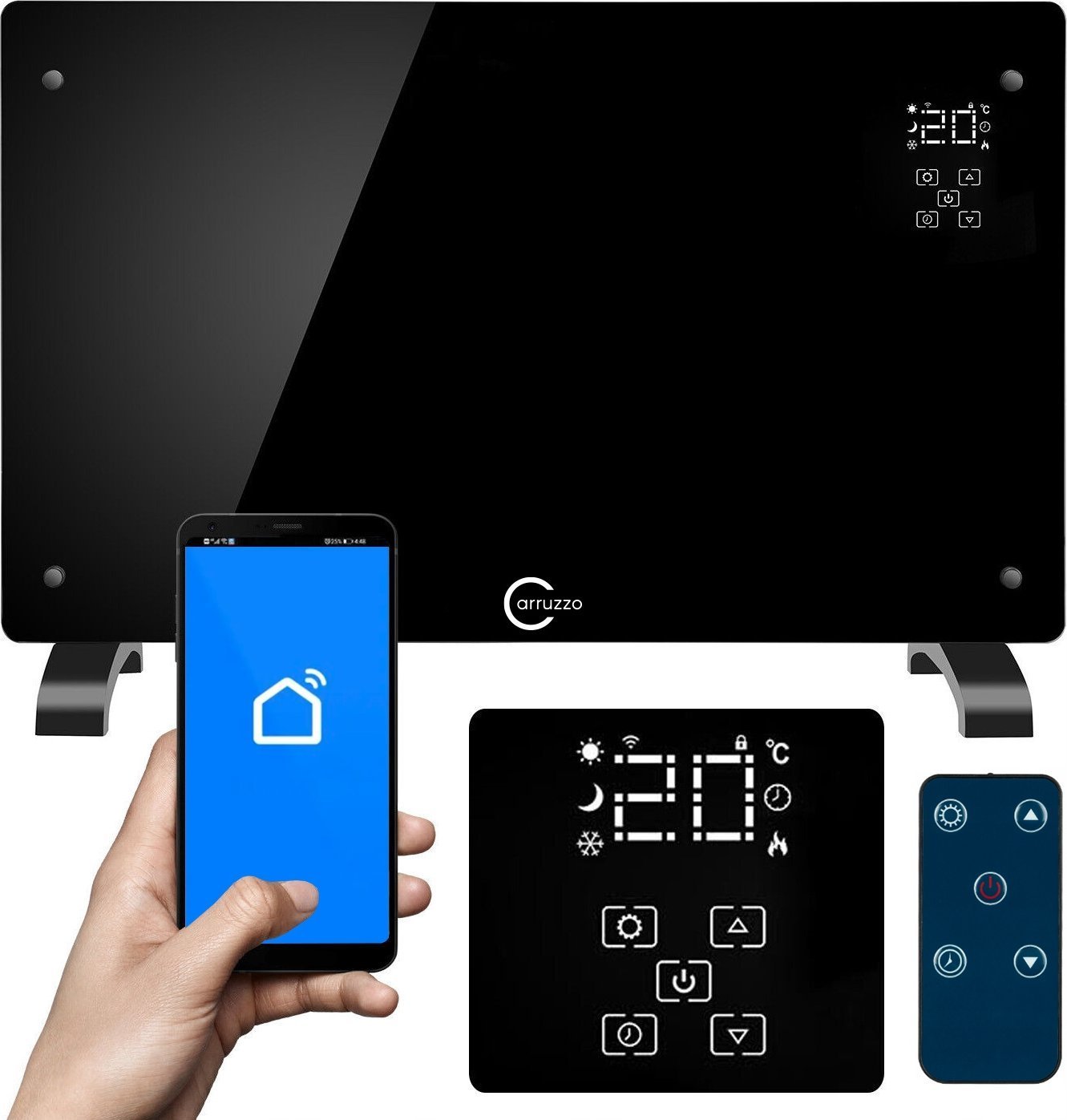 Grzejnik Carruzzo Q20F1 promiennikowy 2500 W