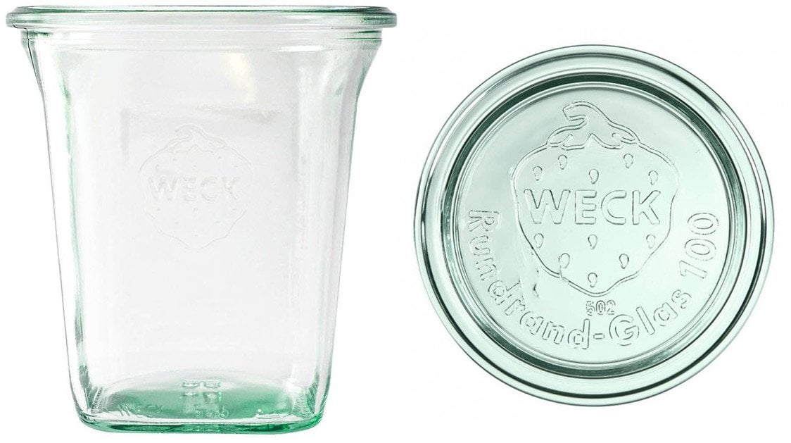 Słoik Quadro 545 ml z pokrywą - op. 6 szt