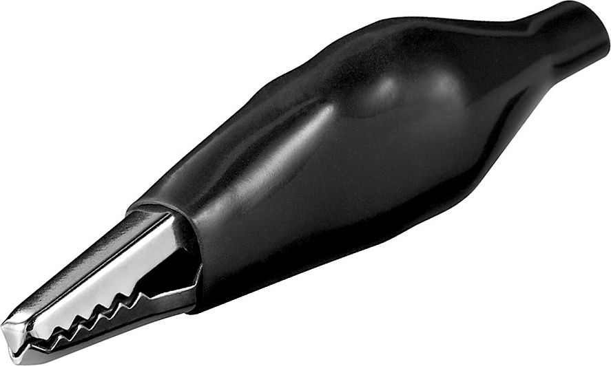 Goobay Krokodylek czarny 48mm (11490)