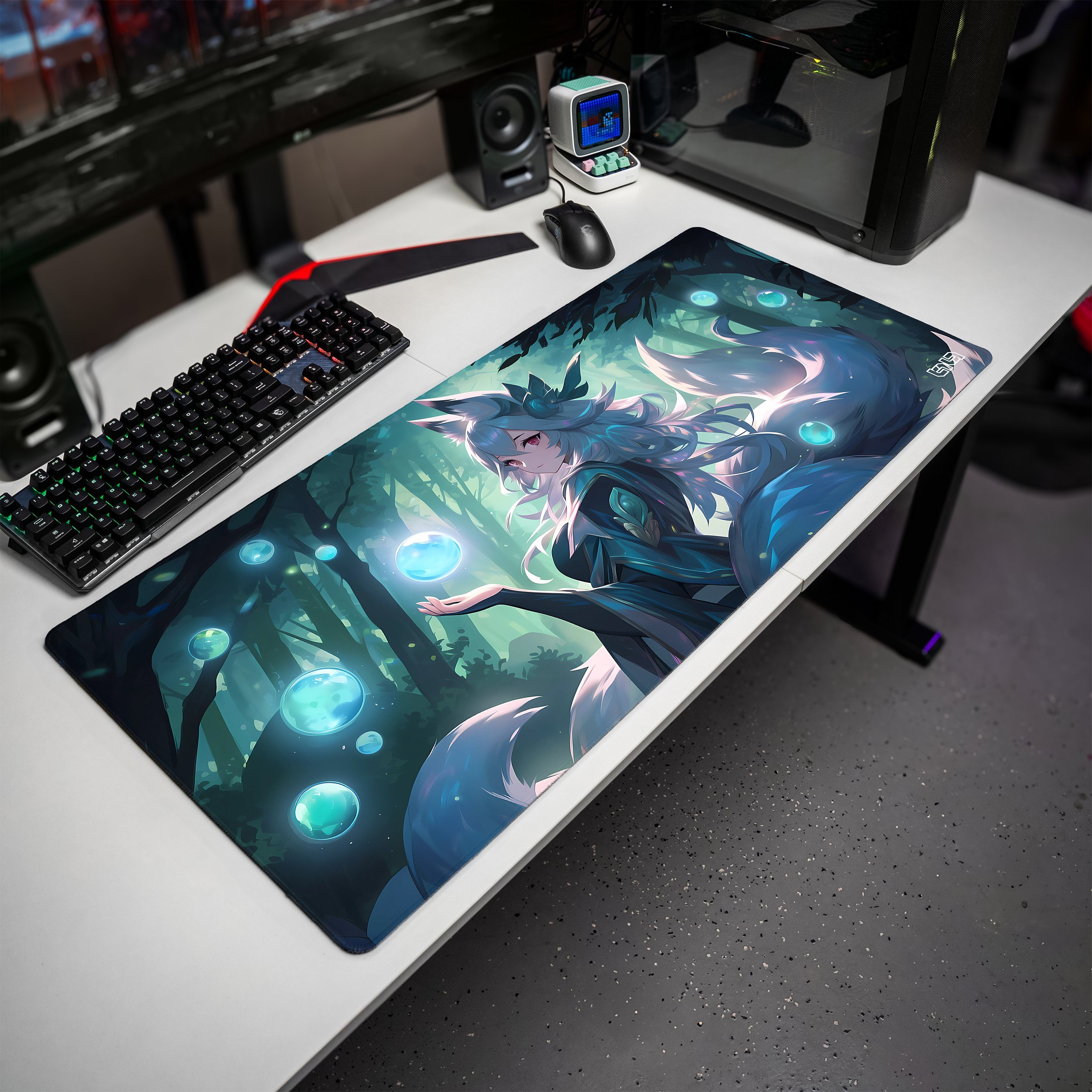 Podkładka Tilt PODKŁADKA POD MYSZ GAMINGOWA Lisia Czarodziejka 90x40 TILT Dla gracza