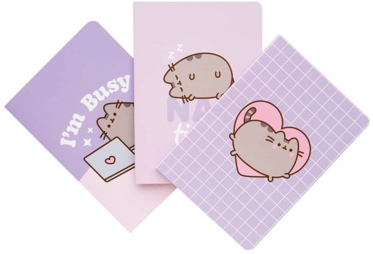 Pusheen - Zestaw zeszytów A6 z kolekcji Moments 3 szt.