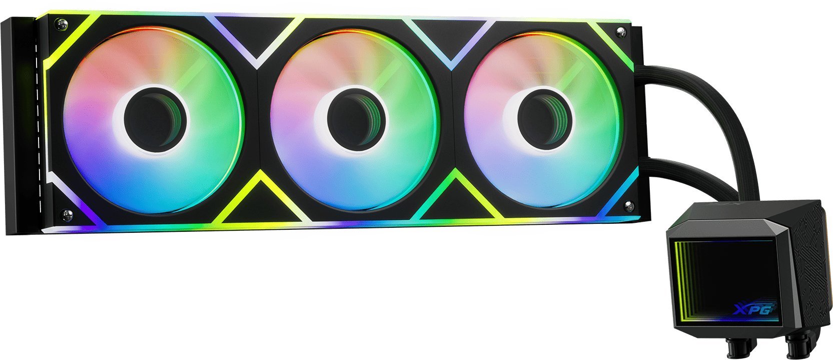 Chłodzenie wodne ADATA LEVANTE II 360 Czarne (LEVANTEII360-BKCWW)