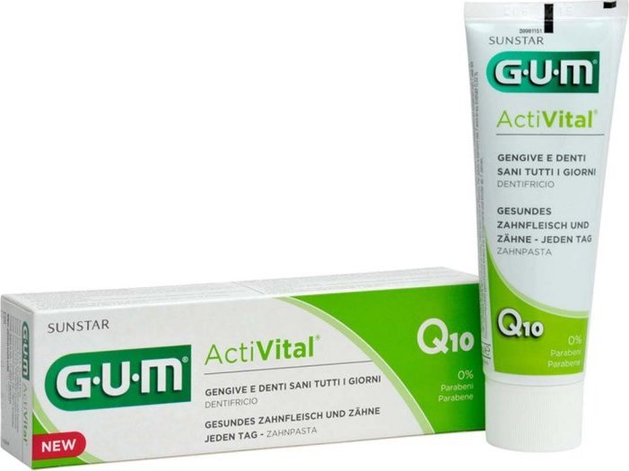 Sunstar GUM D.GUM PASTA ACTIVITAL Q10 75ml6050