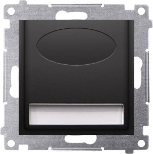 Kontakt-Simon Simon 54 Oprawa oświetleniowa LED 230V AC 1.1 W białe neutralne 4000 K czarny mat DOSB.01/49