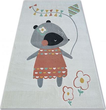 Dywany Łuszczów Dywan PASTEL 18403/063 - MYSZKA kremowy, 120x170 cm