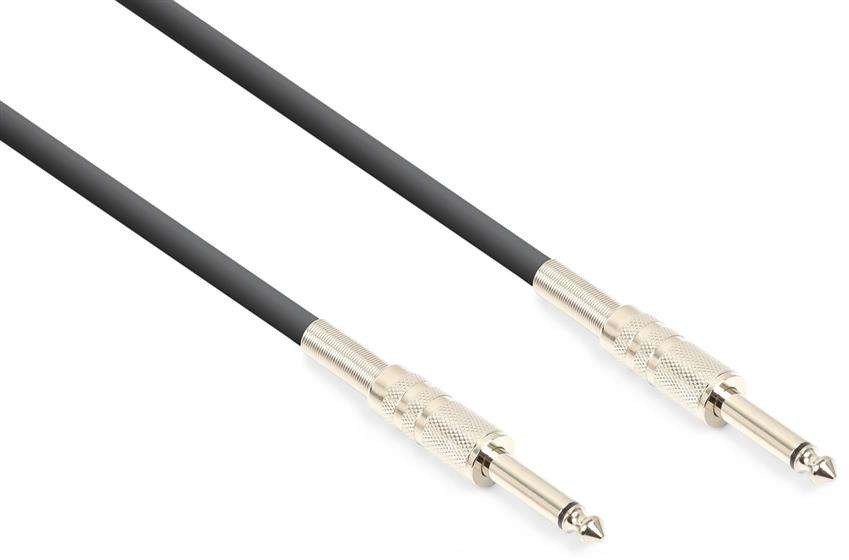 Kabel głośnikowy CX408-6, 6,3mm Mono Jack- 6,3mm Mono Jack 6,0m one size