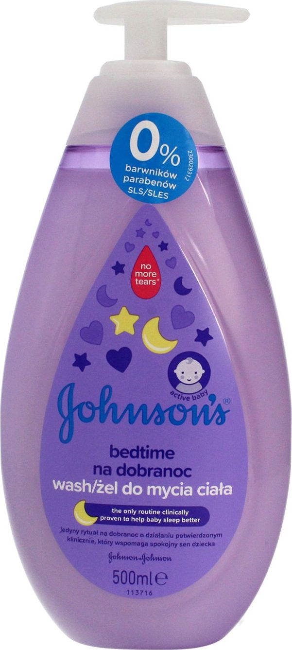 JOHNSONS BABY Bedtime żel do mycia ciała na dobranoc