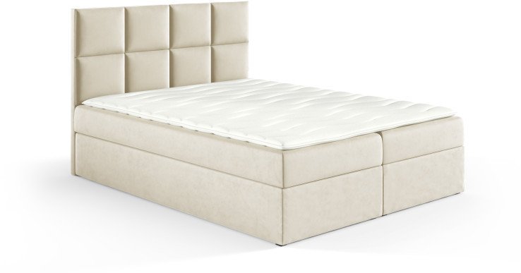 Łóżko kontynentalne Gobi Box 140x200 bez nóżek riviera 21