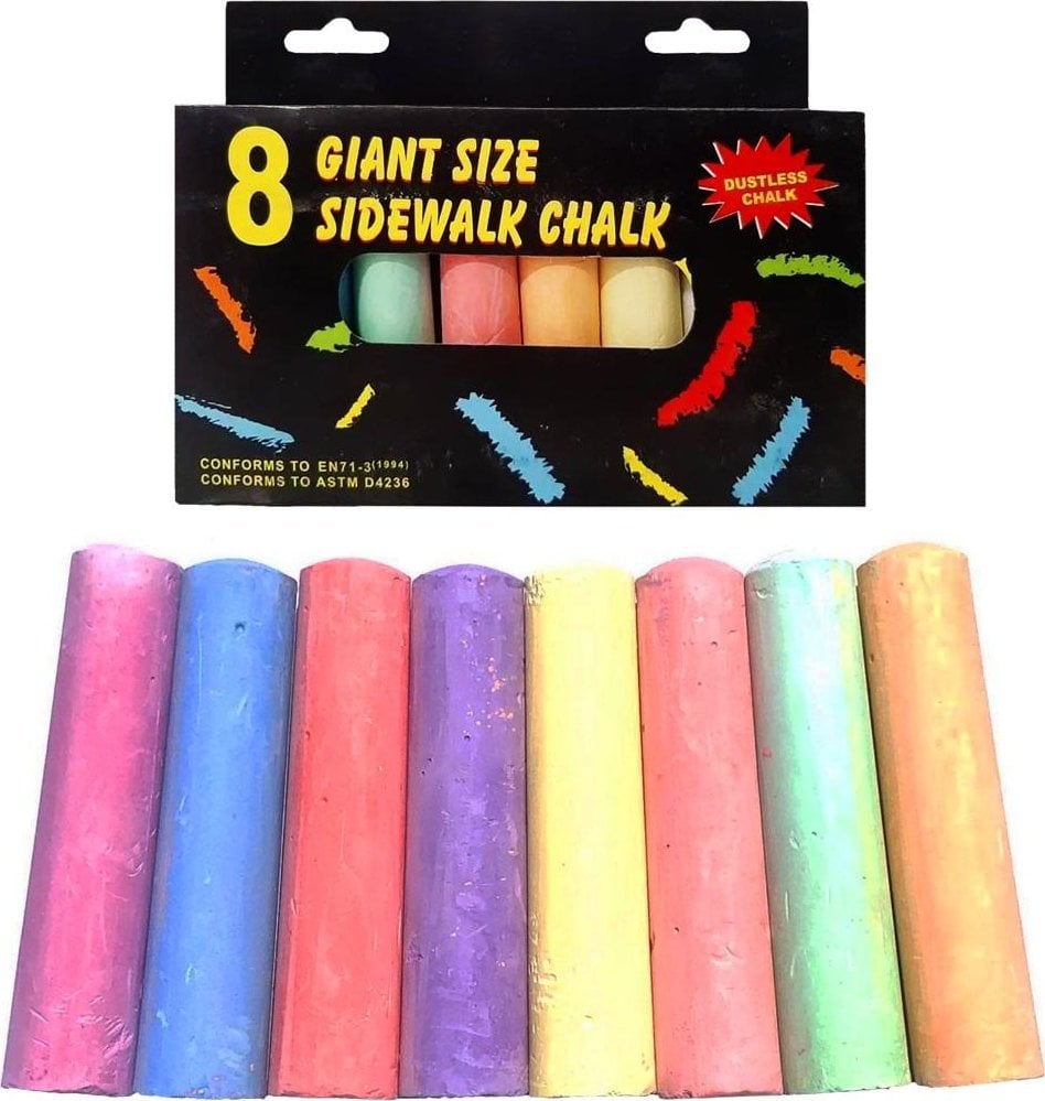 Teka Kreda kolorowa 8 kolorów