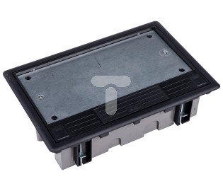 Kontakt-Simon Connect Puszka SF podłogowa poczwórna 8xK45 szary grafit SF470/14