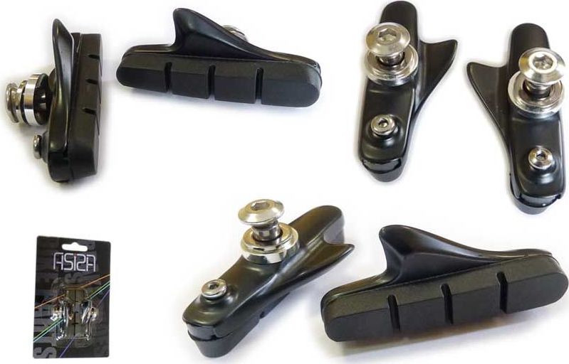 ZEiT Klocki do hamulców szosowych ZEiT Z-418 wymienne okładziny, korpus czarny uniwersalny