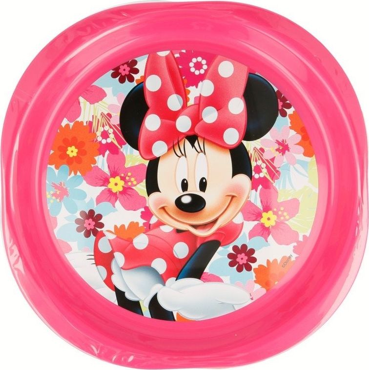 Disney Minnie Mouse - Zestaw 3 talerzyków piknikowych uniwersalny
