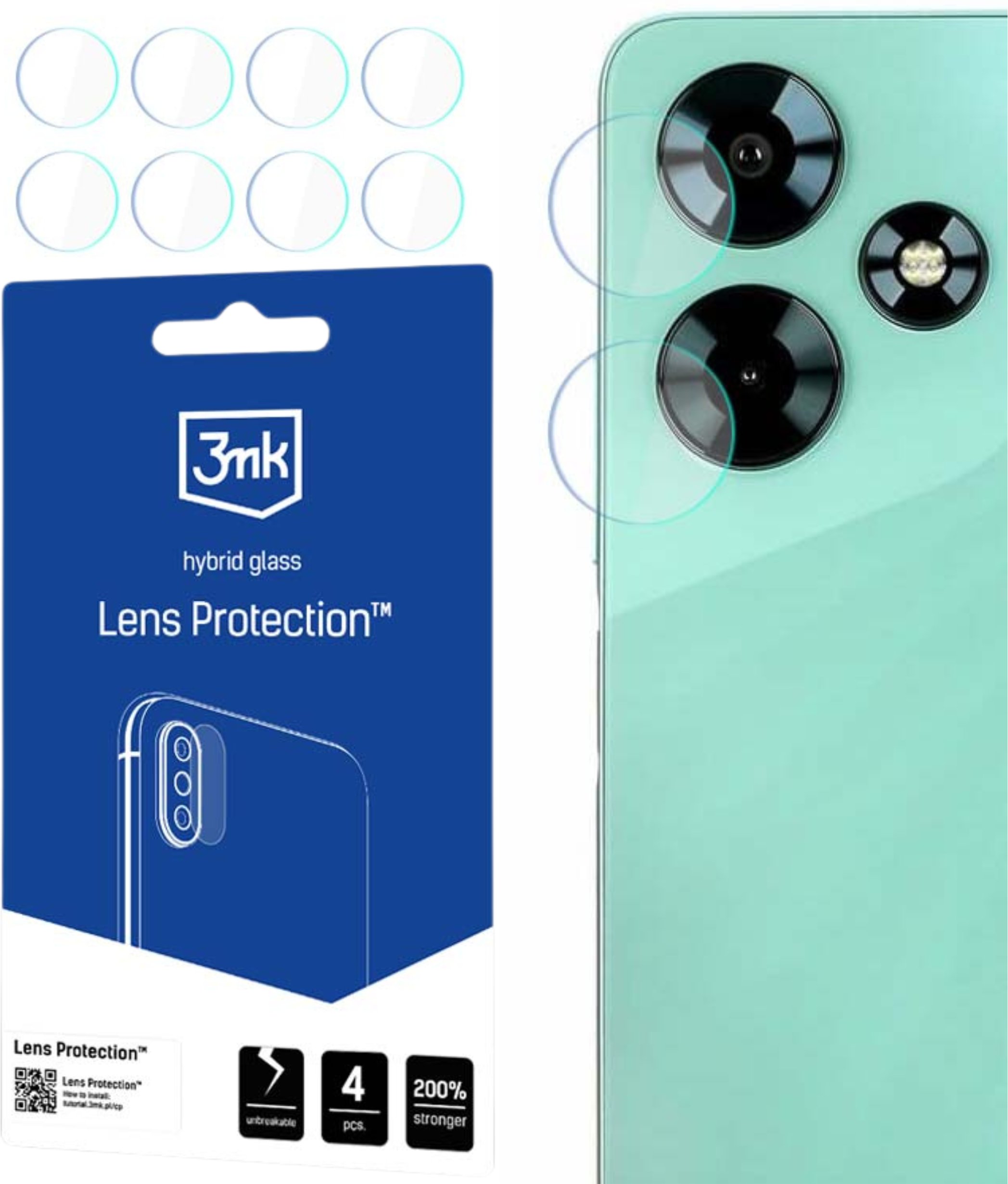 INFINIX HOT 30 4G - 3MK LENS PROTECTION