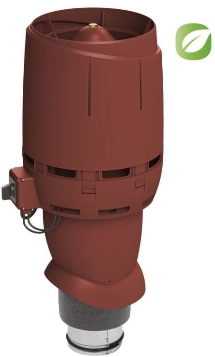 Poujoulat VILPE wentylator dachowy ECO* FLOW 125P/500 czerwony jeden rozmiar