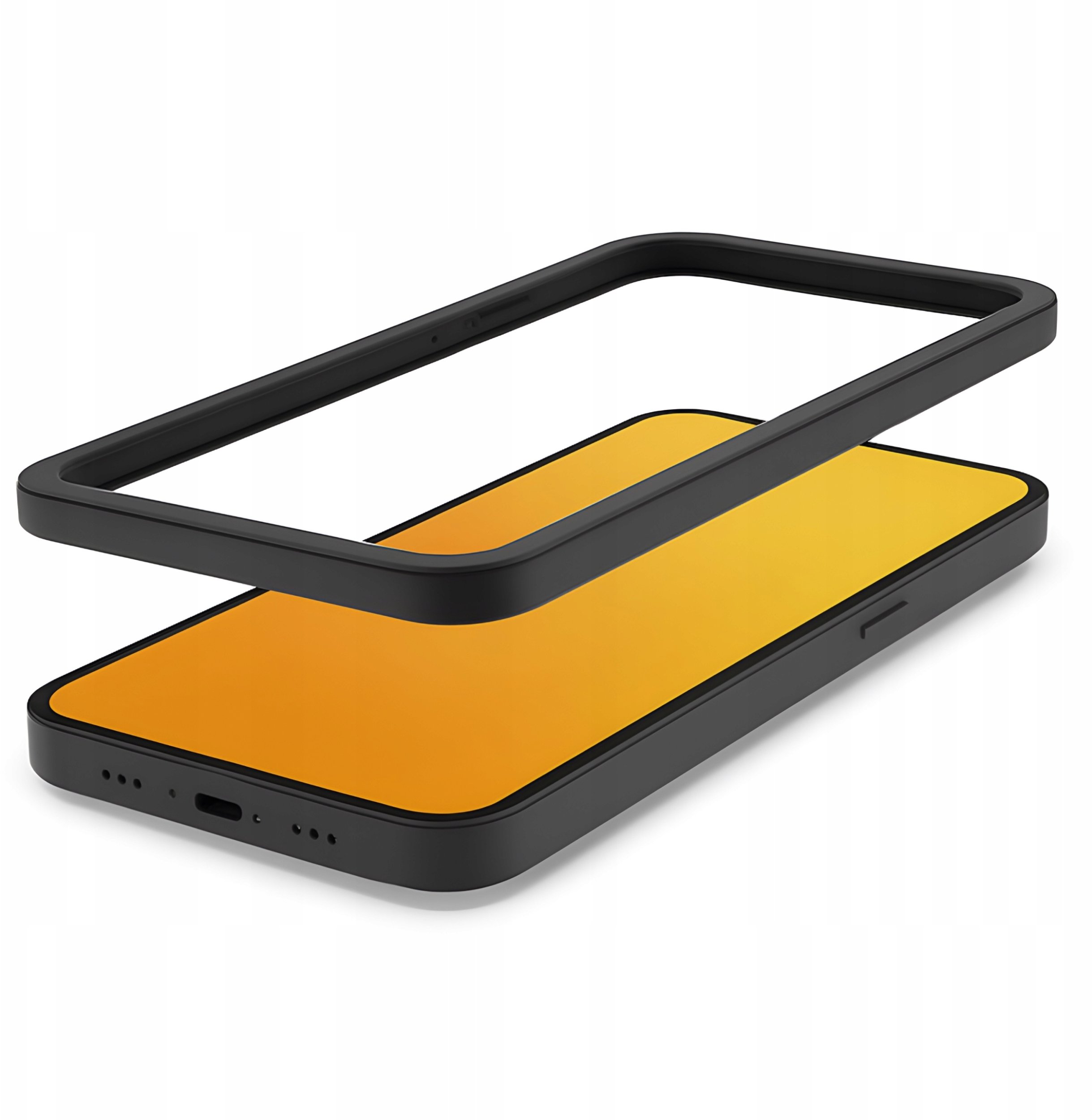 Ramka Montażu Szkła Do iPhone 13 / 13 Pro / 14 / 16e Instalacyjna Aplikator