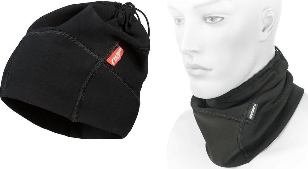 Accent Czapka kolarska Accent "komin" Superroubaix czarna r. L/XL