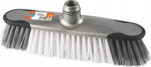 Ravi Szczotka do zamiatania podłogi szara 30 cm domowa uniwersalna