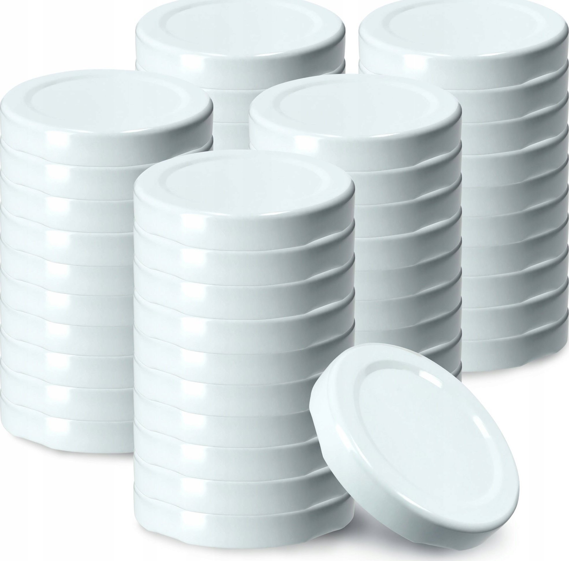 Kadax Zakrętki Do Słoików Butelek Wieczka 50 szt fi 53