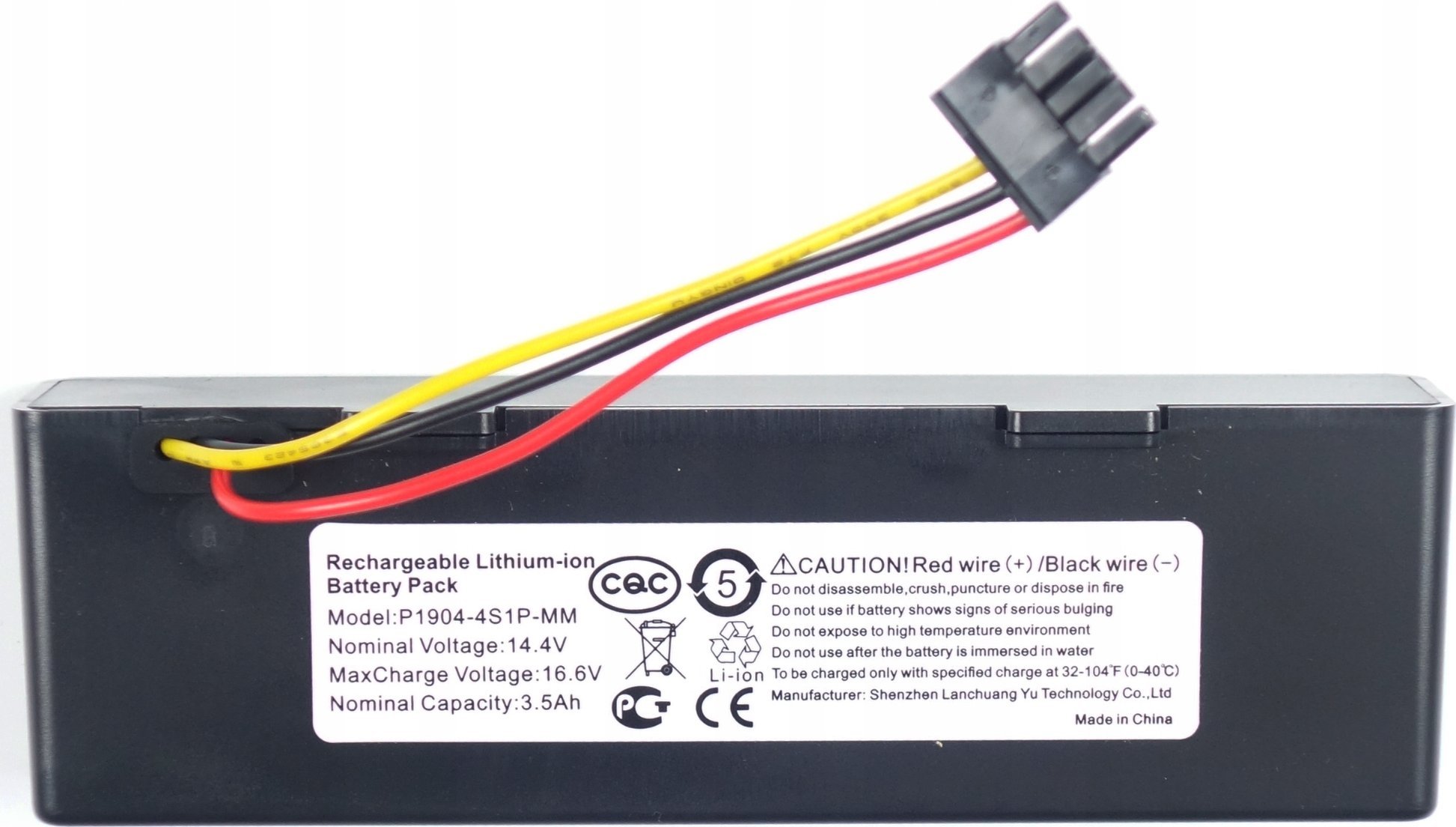 Bateria do odkurzacza Viomi V2 PRO V3 SE Vacuum Mop Pro 14,4V 3500 mAh STYTJ02YM