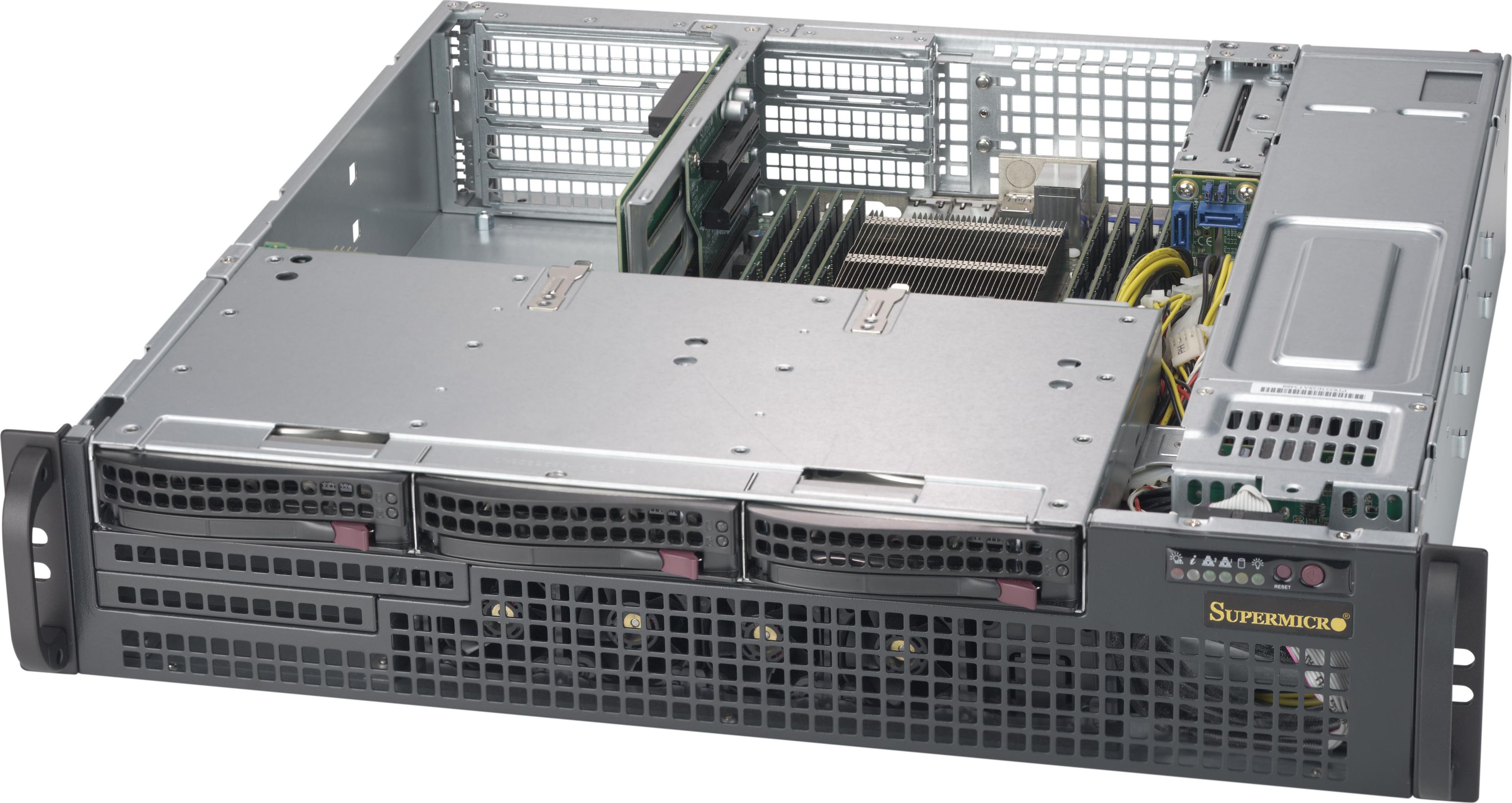 Obudowa serwerowa SuperMicro SuperChassis 825MBTQC-R802WB