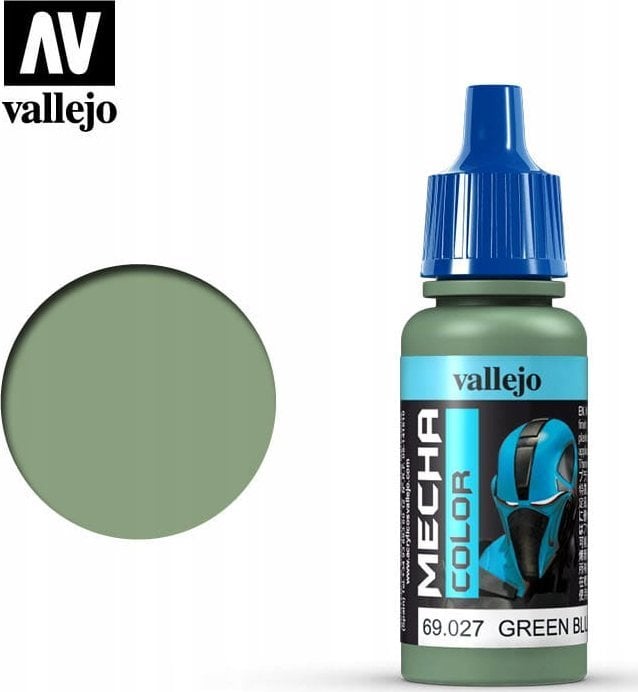Vallejo Vallejo: 69.027 - Mecha Color - Green Blue (17 ml)