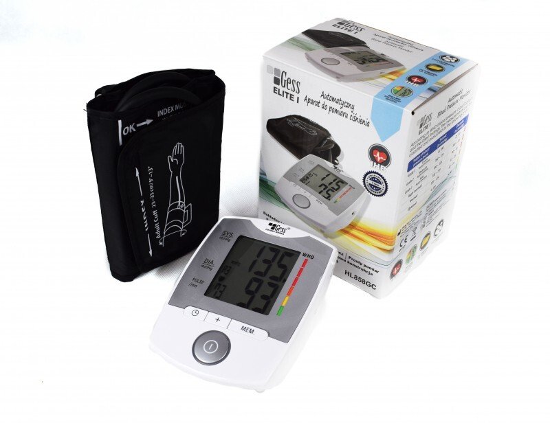 Ciśnieniomierz Hi-Tech Medical Ciśnieniomierz automatyczny Elite ARYTMIA IHR detektor zasilacz