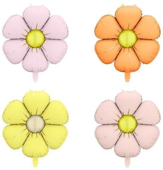 Balony fol.d/girland Stokrotki 65cm mix A4 84209