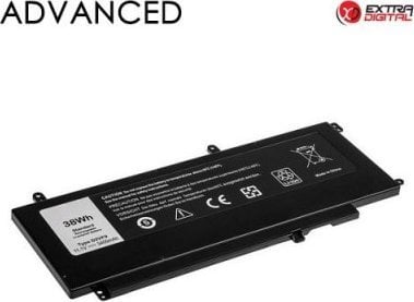 Bateria Extra Digital Nešiojamo kompiuterio baterija DELL D2VF9, 3400mAh, Extra Digital Advanced