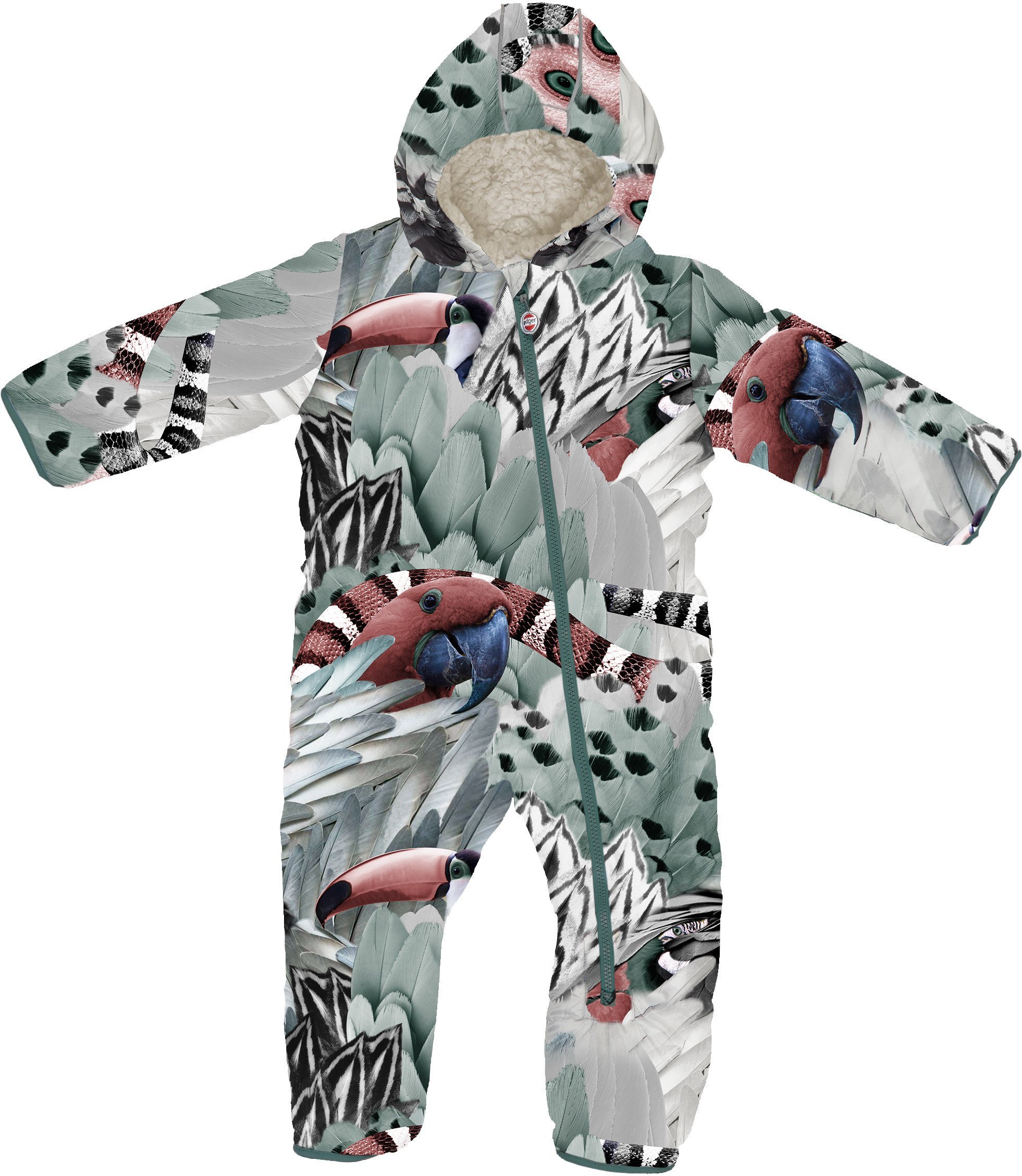 Lodger Skier BotAnimal jumpsuit 18-24 months Parrot SK 595_18-24