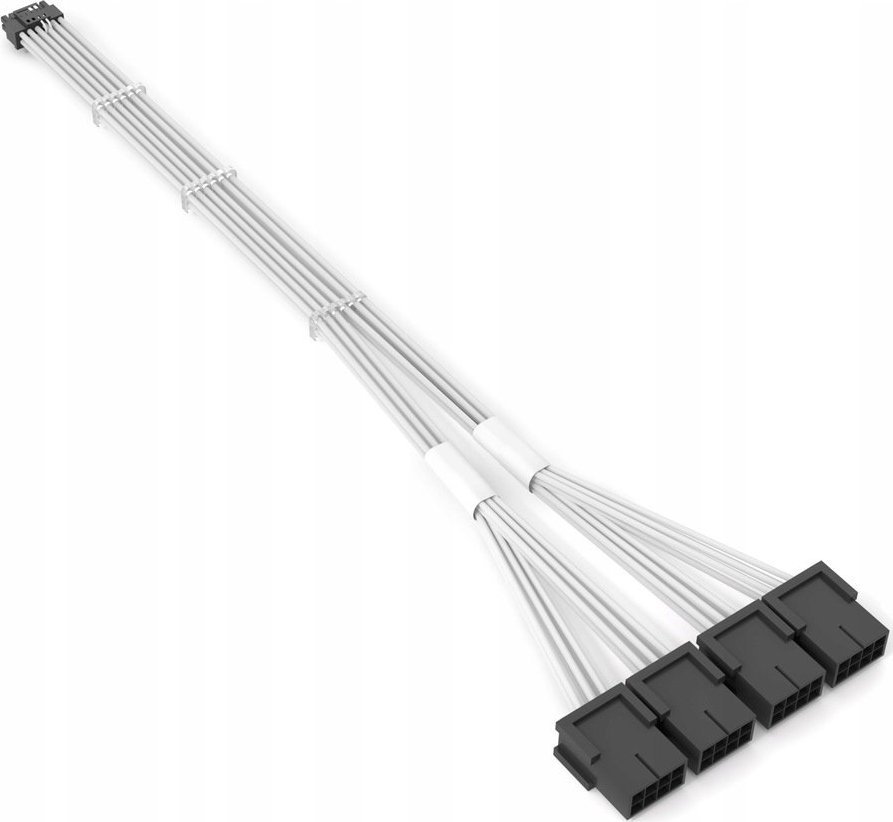 QingSea Adapter przejściówka Przedłużacz 4*8 PIN 6+2 PIN 12VHPWR 600W 16 AWG