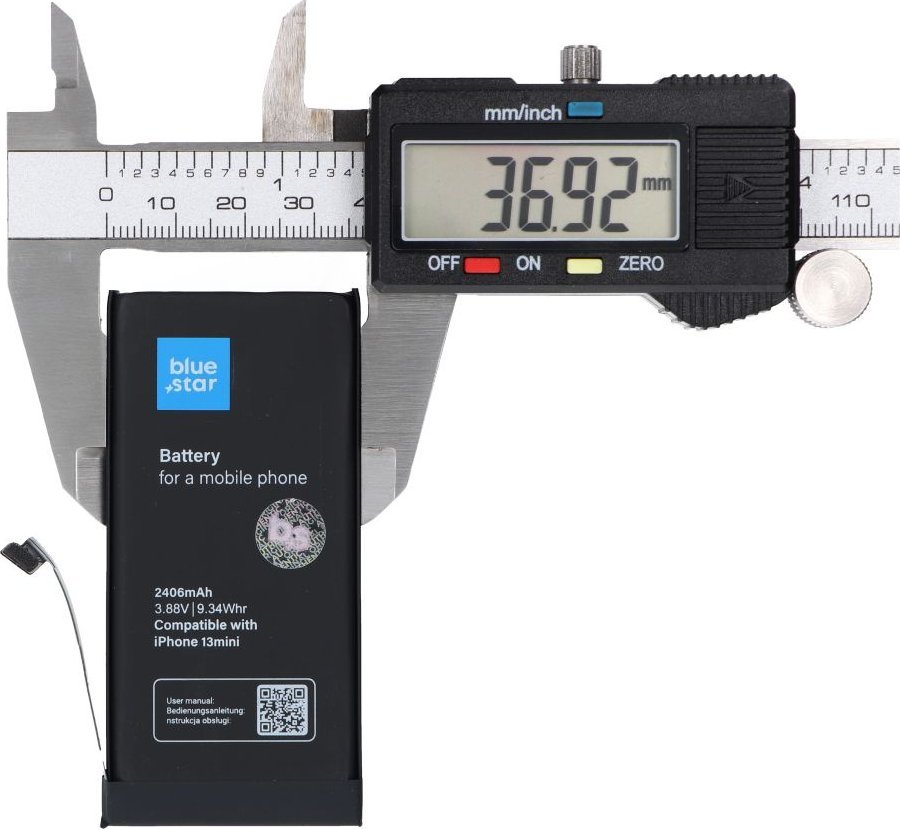 Bateria BLUE STAR HQ bateria do IPHONE 13 Mini 2406 mAh