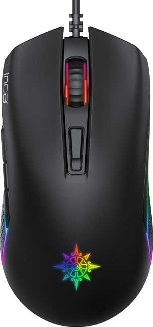 Mysz Inca INCA Gaming Maus IMG-GT14 3600 DPI, RGB, 7 Tasten, USB, SW retail