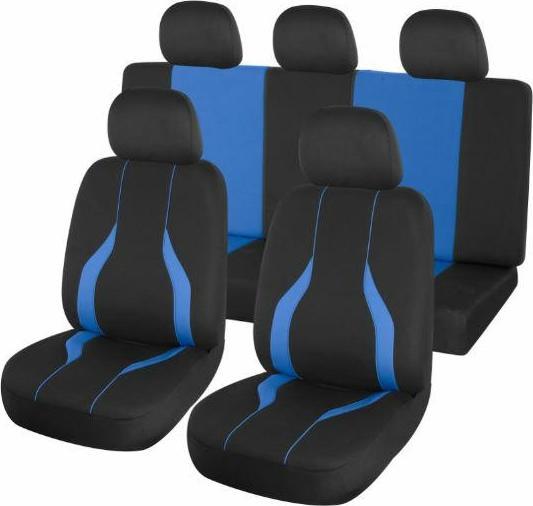 Carcommerce POKROWIEC UNIW. BOLERO czarno -niebieski