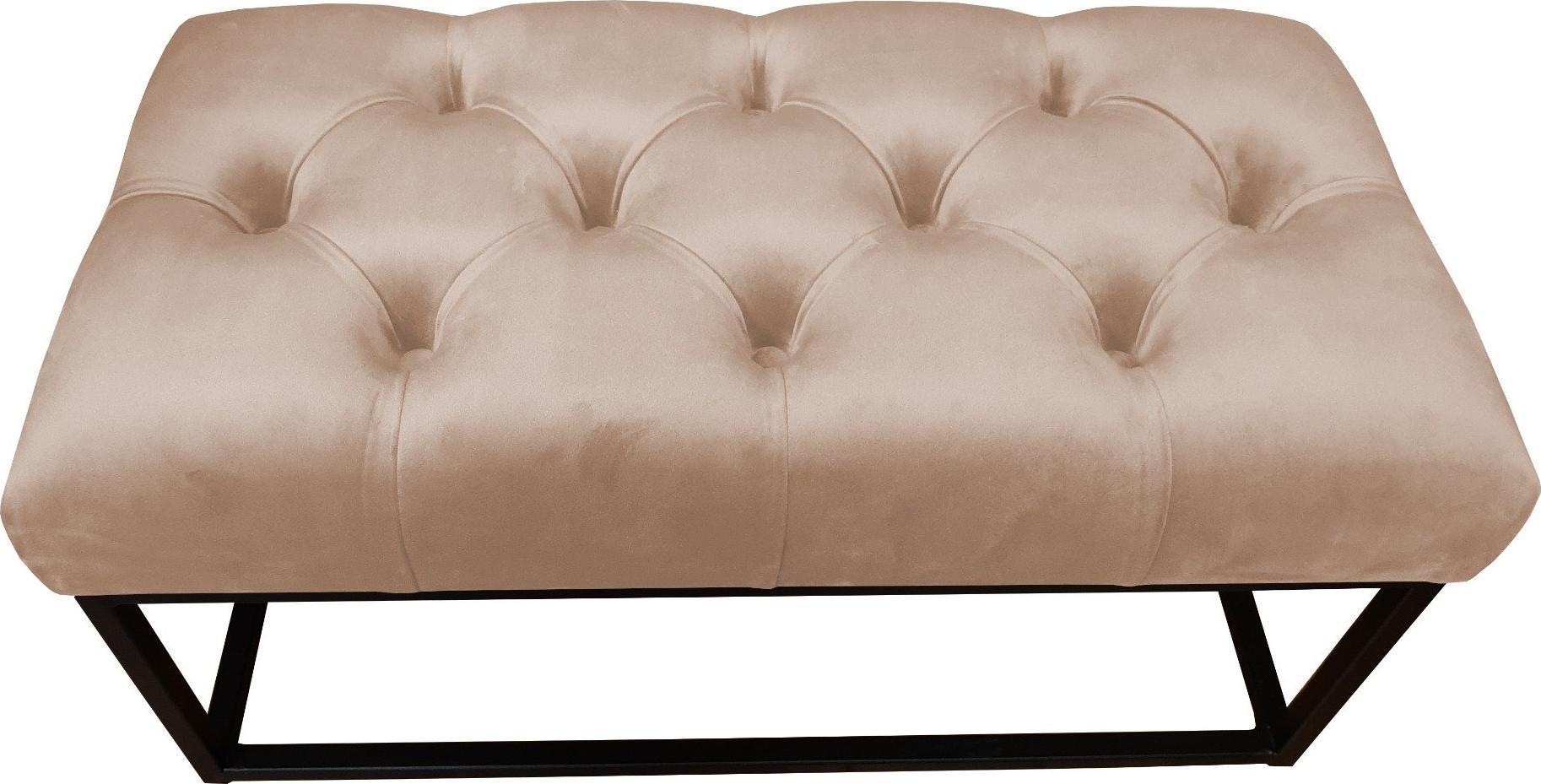 Atos Ławka CHARLIE MG VELVET beżowa