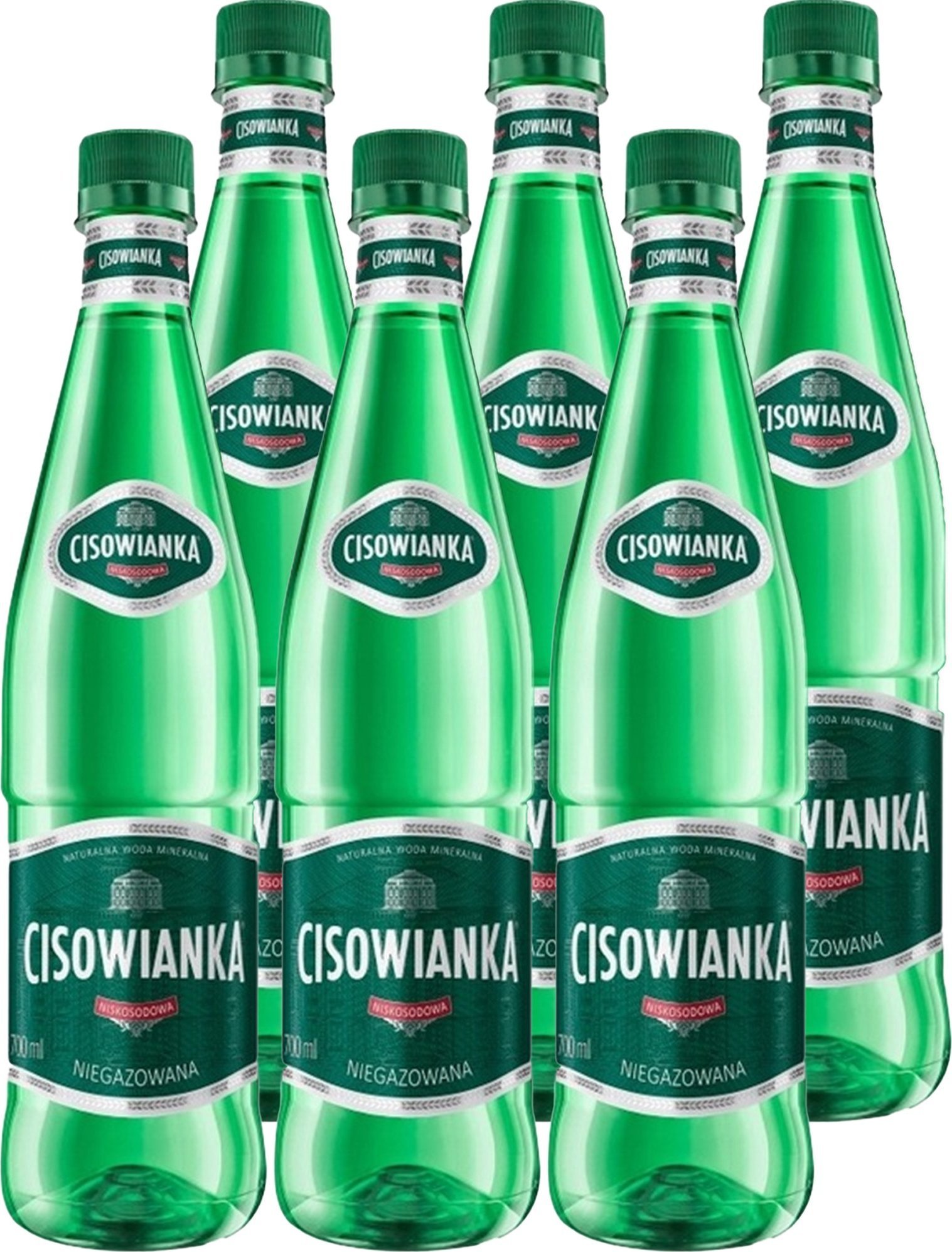 Woda Cisowianka woda mineralna niegazowana 700 ml x 6 sztuk