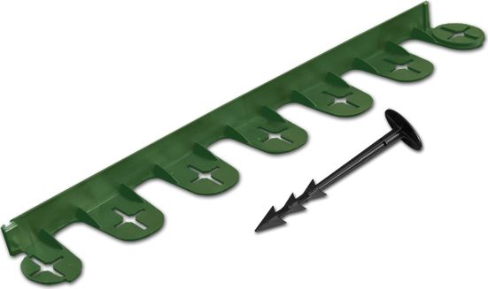 Bradas Obrzeże PALISGARDEN 75m zielone Bradas 0101