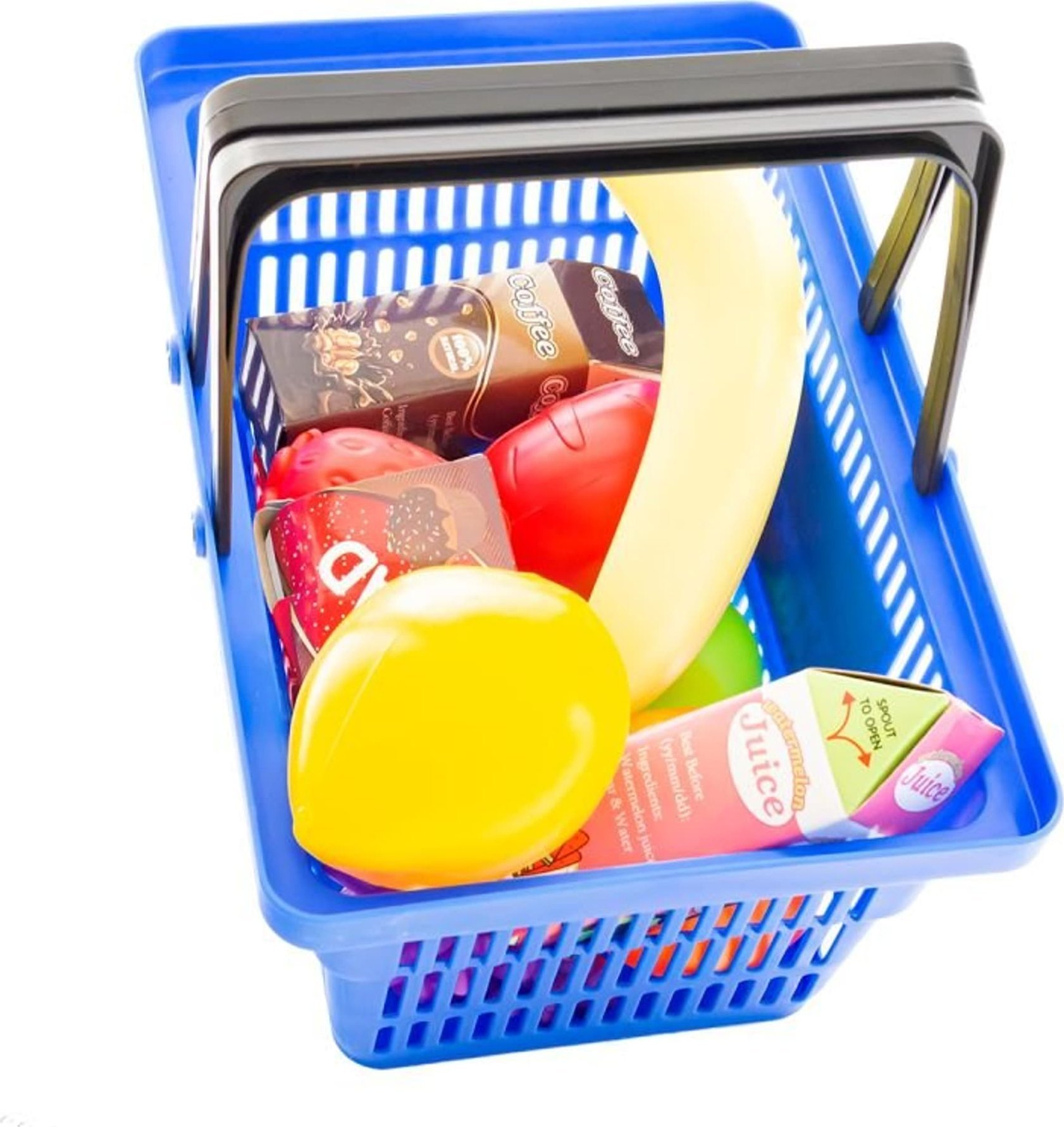 Zabawka koszyk z jedzeniem