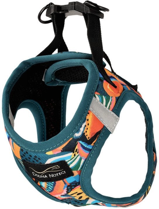 Dolina Noteci Szelki bezuciskowe z siatką dla psa Tropikalna Przygoda S