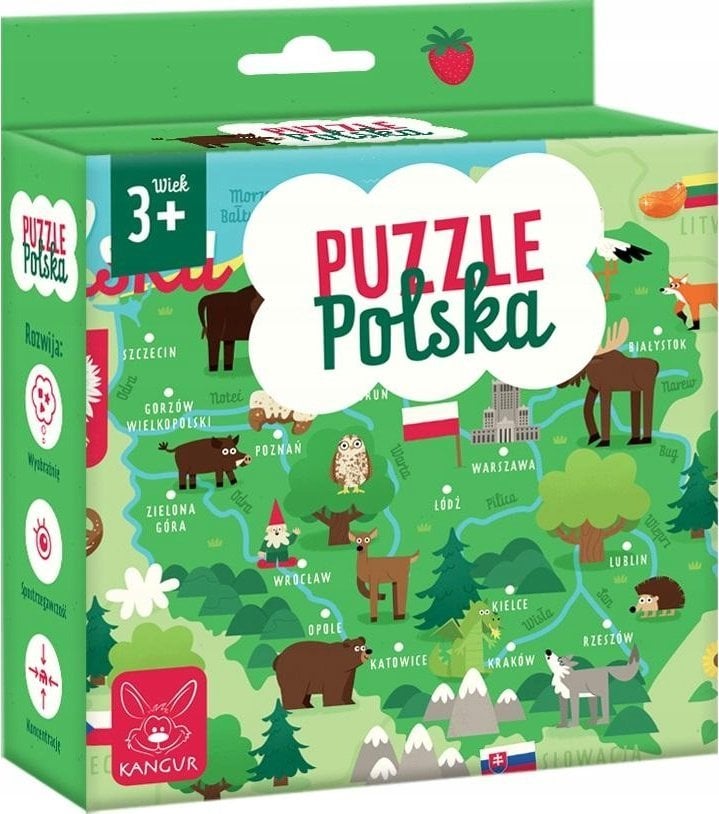 Kangur Puzzle Polska 3+ 41718