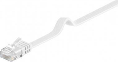 Goobay goobay Patchk. Cat6 U/UTP flach wh 15,0m - 95157