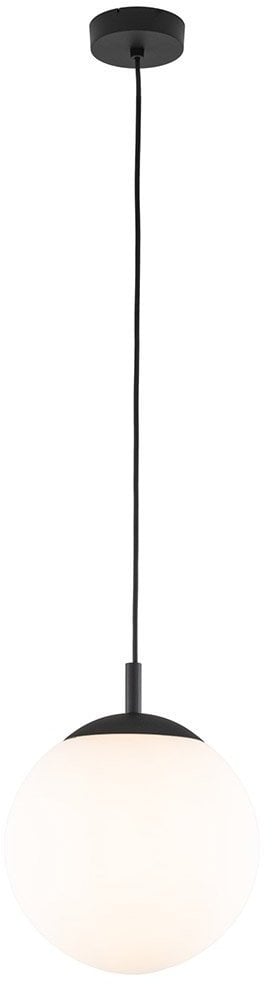 TK Lighting Esme 5670 lampa wisząca zwis 1x15W E27 biała/czarna