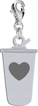 Radziszewska Jewellery Srebrny Charms SODA DRINK DEDYKACJA GRATIS