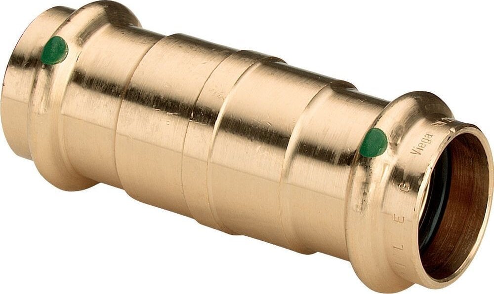 Mufa nasuwna z SC 22 braz / blyszczacyŁącznik do rur