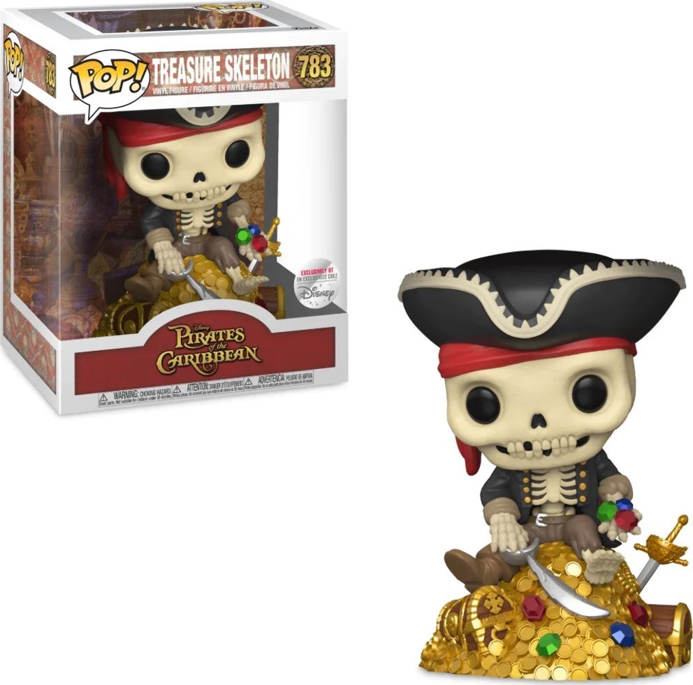 Figurka Funko Pop funko pop! disney pirates of the caribbean skeleton on treasure chest