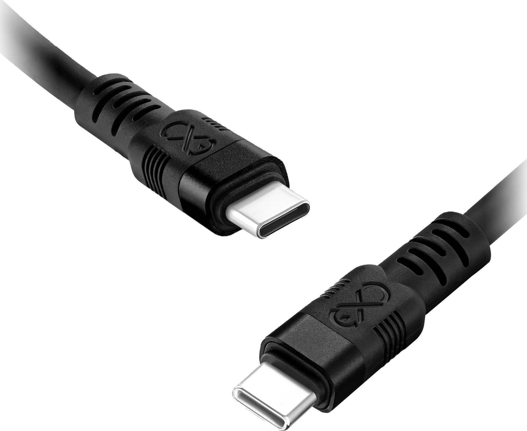 Kabel USB Orno USB-C - USB-C 0.9 m Czarny (CABEXCWHPUCUC0.9DMIX)