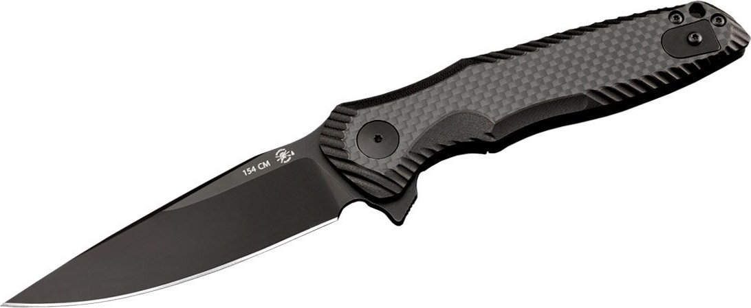 NYX Spartan Blades POROS CF/G10 SFBL11CF Black